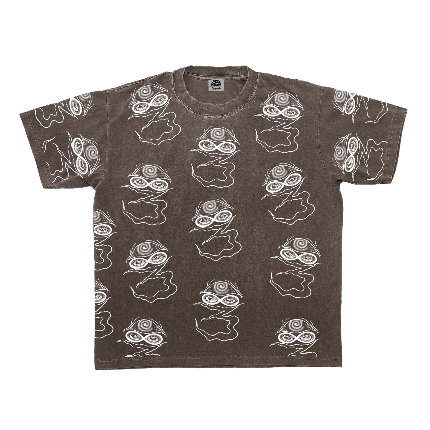 All over logo T-Shirt (Mocha)