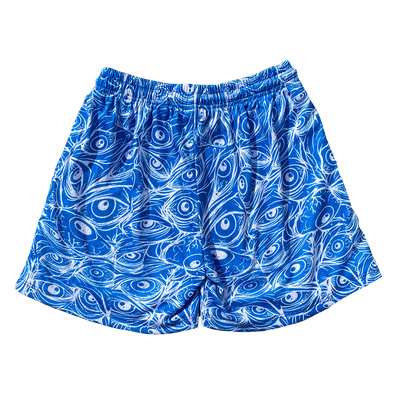 All over EYE shorts (blue)