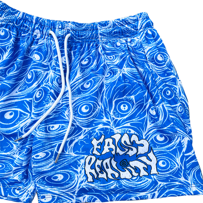 All over EYE shorts (blue)